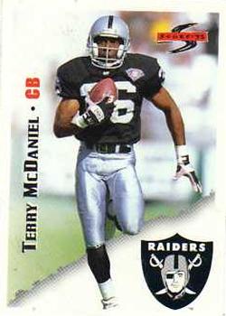 Terry McDaniel Oakland Raiders 1995 Score NFL #137